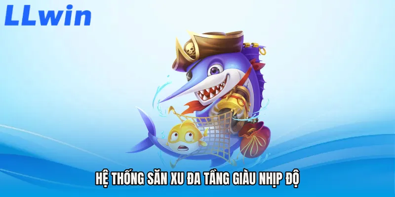 Hệ thống săn xu đa tầng giàu nhịp độ